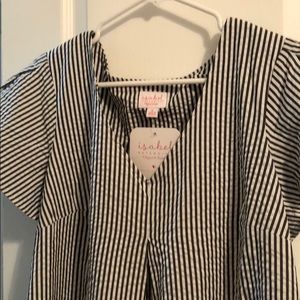 Ingrid & Isabel Maternity Stripe Dress.